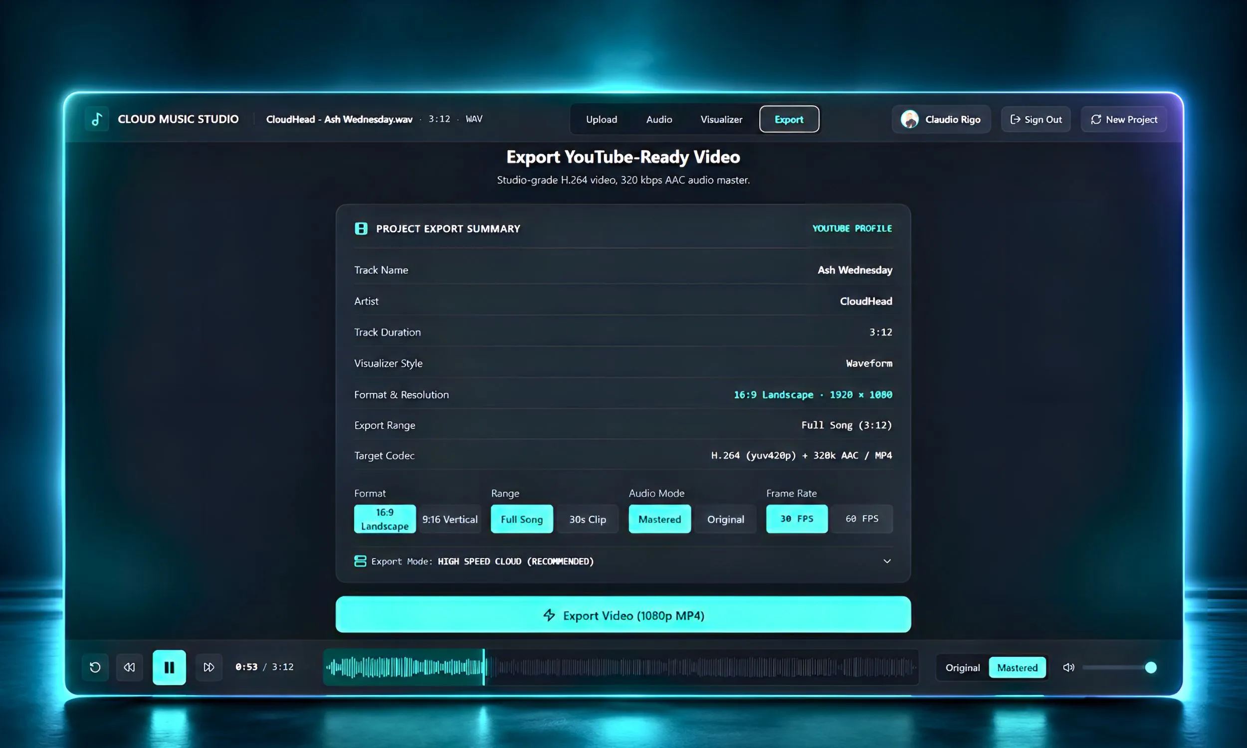 Cloud Music Studio — Fase 06 Export