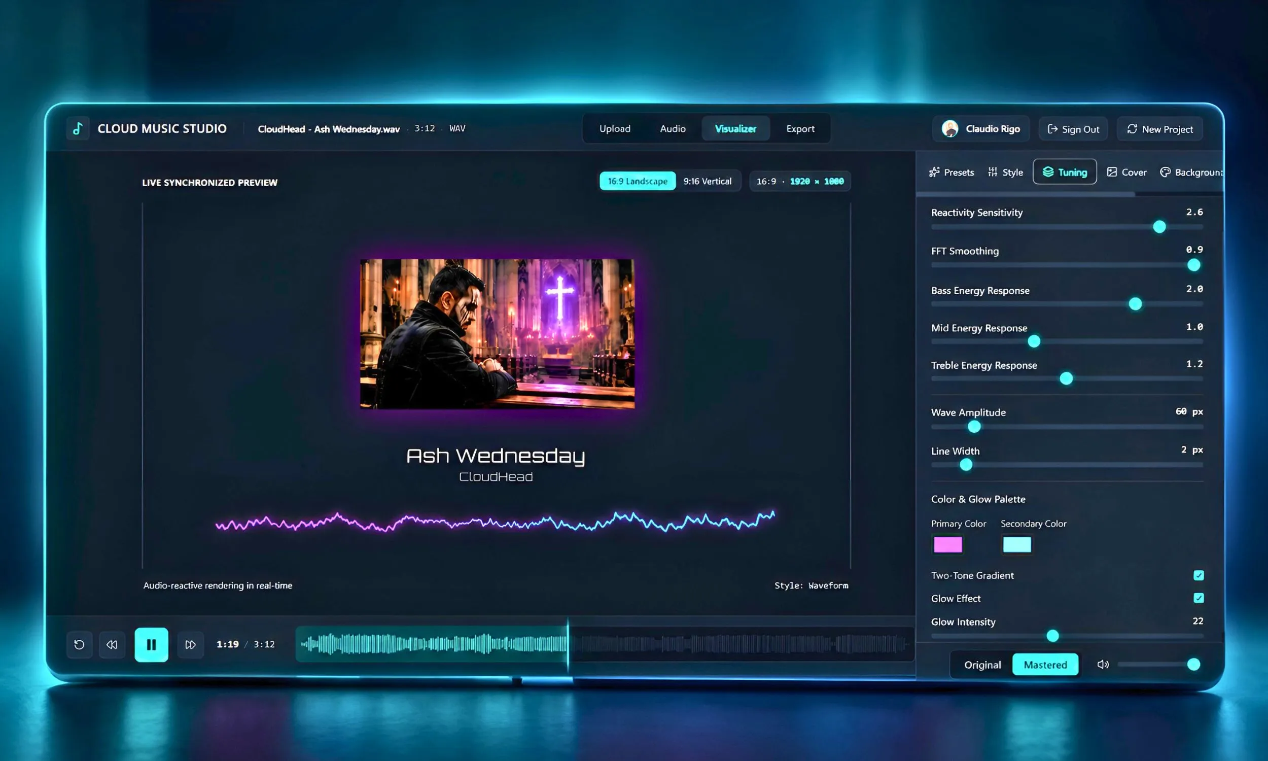 Cloud Music Studio — Fase 04 Tune